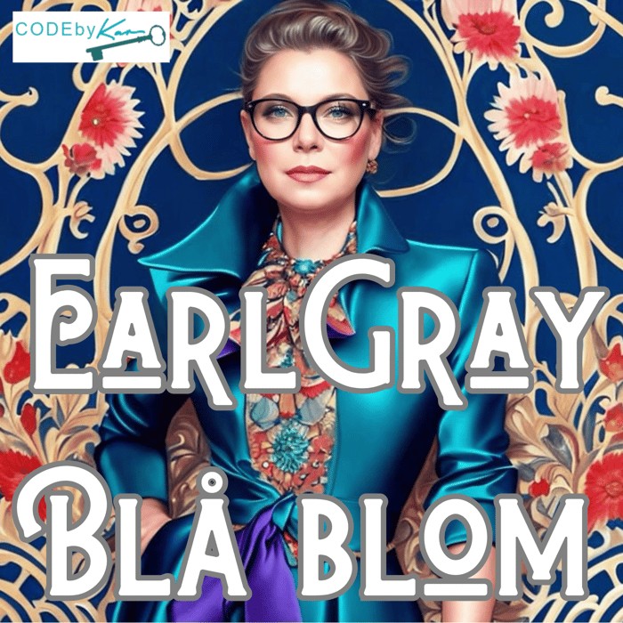 Earl Grey Blå Blom image